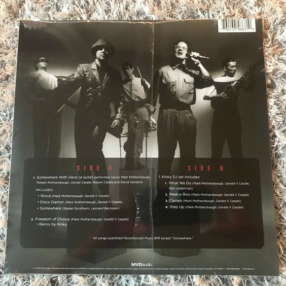 Devo Somewhere With Devo LP ~ RSD 2021 ~ Ltd Ed of 2,500 ~ New/Sealed! - Picture 3 of 3